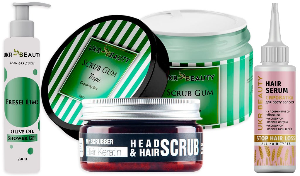 скраби гелі для душу