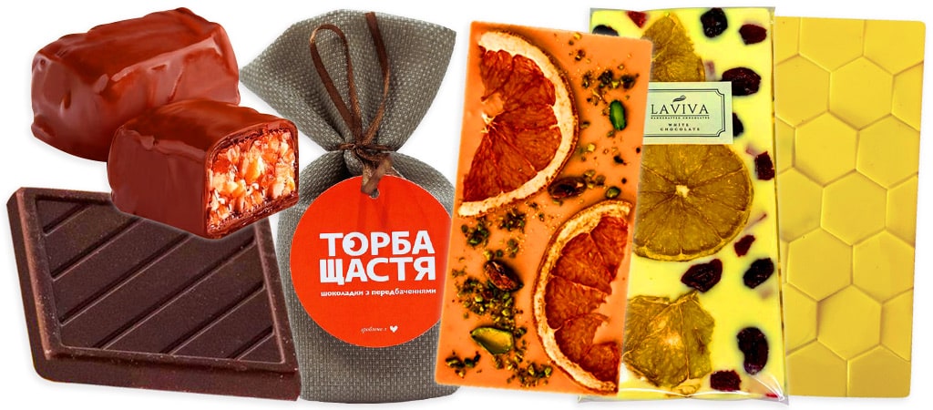 шоколад ручної роботи цукерки