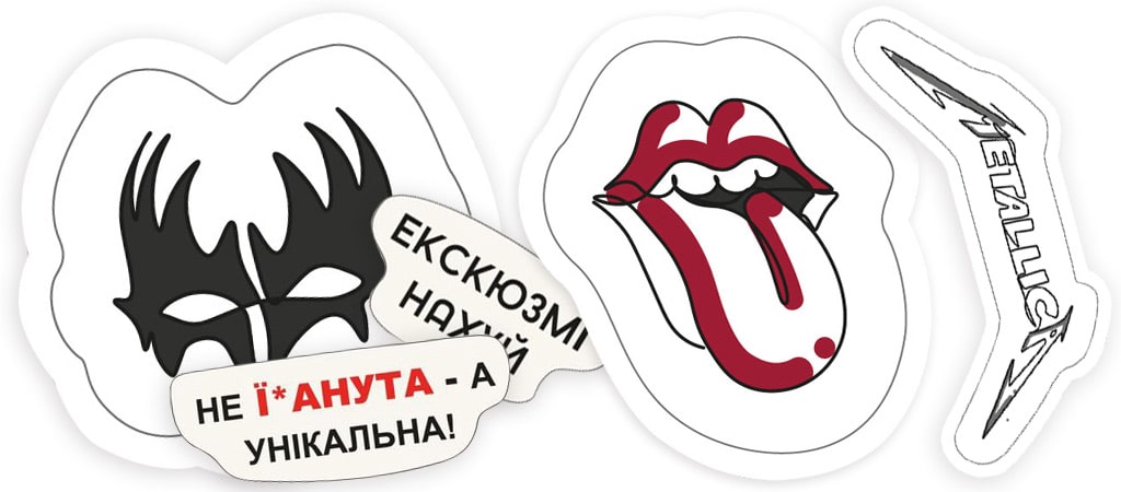 набір стікерів