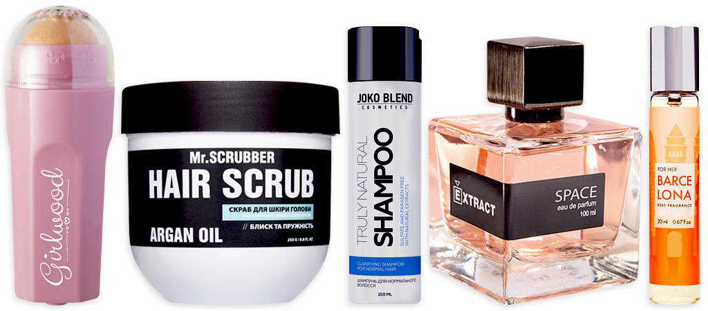 скраб для кожи головы туалетная вода