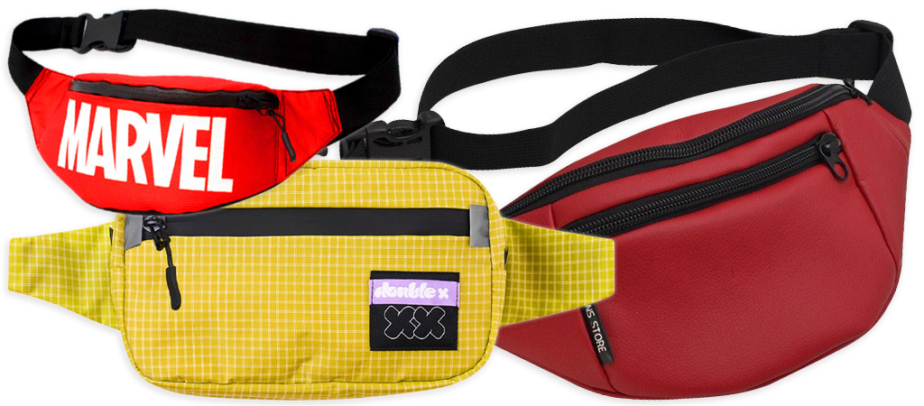 три поясні сумки