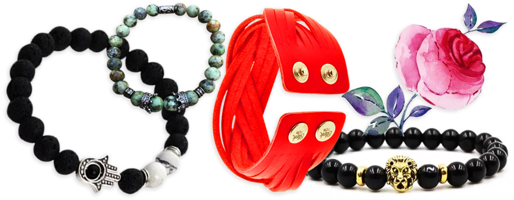 браслеты и временное тату