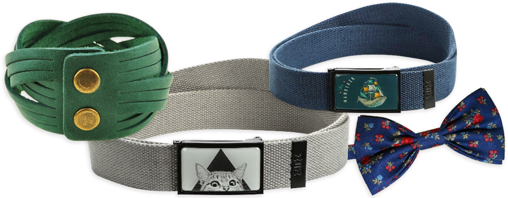 брючные ремни браслет