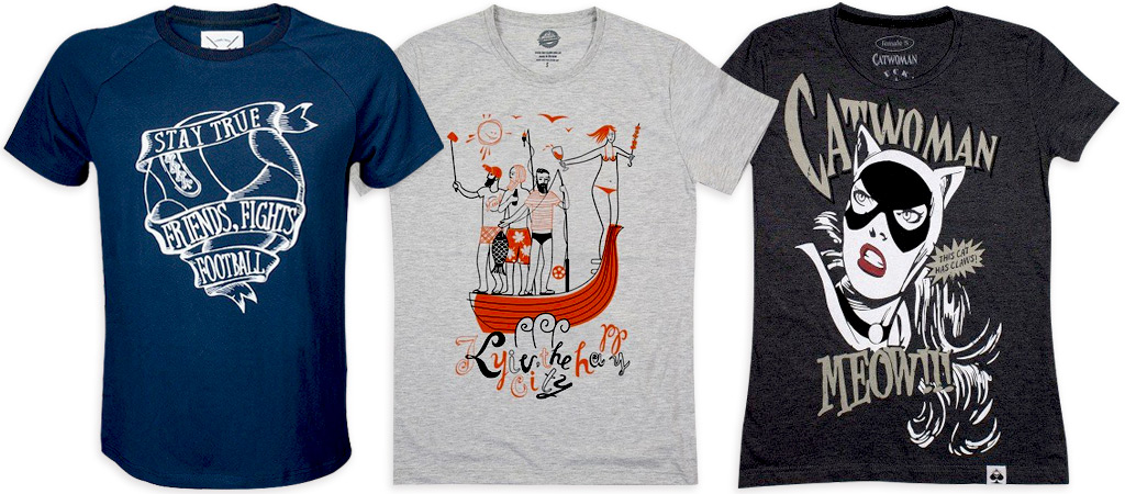 три футболки