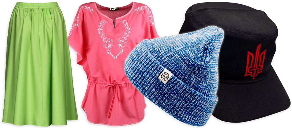 спідниця сукня кепка шапка