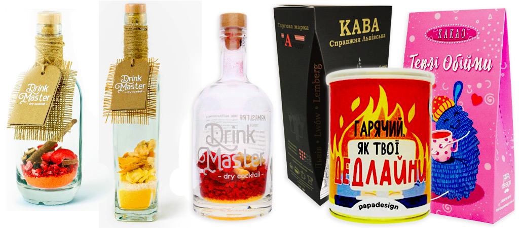 суміші для коктейлів чай ​​какао кава