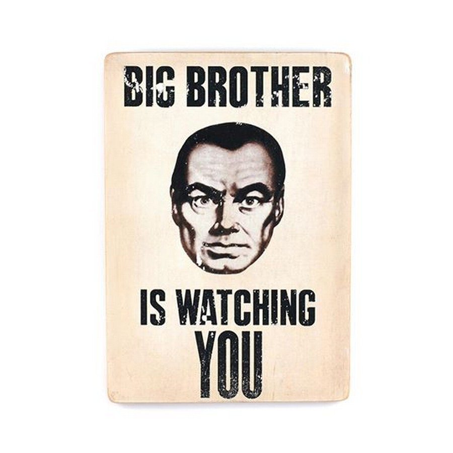 Постер Big Brother is watching You - 450 грн купить в подарок в Киеве и  Украине от UAmade, код: 43263