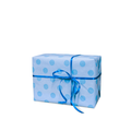 зображення 1 - Подарункова упаковка "Блакитний горох" М