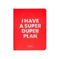 зображення 1 - Планер ORNER "I have a super duper plan" red