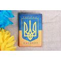 зображення 1 - Обкладинка на паспорт Harno Hand made "Український прапор" еко-шкіра