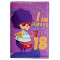 фото 1 - Обложка для паспорта papadesign "I am always 18" 13,5*10