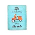 фото 1 - pvm0028 Постер Life is a journey #1 Blue