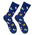 зображення 1 - Шкарпетки NOSKAR "Метелики сині"
