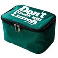 зображення 1 - Ланч-бег Just cover "Dont touch my lunch" зелений 195 х 125 х 125 мм