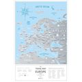 фото 1 - Скретч карта мира 1DEA.me "Travel Map Silver Europe"