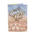 фото 1 - Обложка на паспорт Just cover "Smile, Sparkle, Shine" 13,5 х 9,5 см