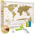 зображення 1 - Скретч карта "Discover&Scratch World Gold" eng
