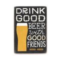 фото 1 - Постер "Drink Good Beer" Wood Posters