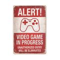 зображення 1 - Постер ALERT Video Game in progress Wood Posters