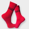 фото 1 - Носки Driftwood Socks "God bless you" красные