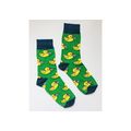 фото 1 - Шкарпетки зелені "Качечка"