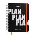 фото 1 - Блокнот Orner Big planner "Plan Plan Plan" black