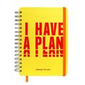 зображення 1 - Блокнот Orner Big planner "I HAVE A PLAN" yellow