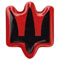 зображення 1 - Об'ємний стікер "Герб чорно-червоний" NokNok