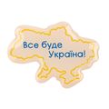 фото 1 - Обьемный стикер "Мапа України" NokNok
