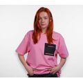 зображення 1 - Oversize футболка Матюкаюся, Рожева Ісландія merch_shop