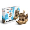 фото 1 - Картонный конструктор Cartonic 3D PIRATE SHIP