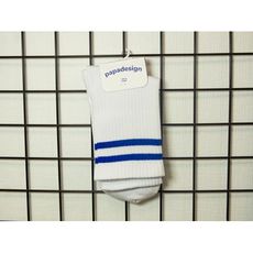 фото 1 - Серо-голубые спортивные женские носки Papadesign