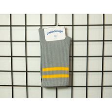 зображення 1 - Шкарпетки Papadesign "Спорт. Сіро-жовті" жіночі