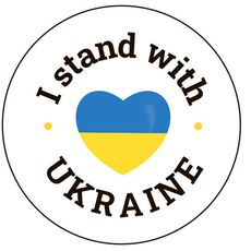 зображення 1 - Cтікер New Media "I stand with Ukraine"