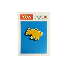 зображення 1 - Значок ICON Україна жовта