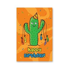 зображення 1 - Листівка Papadesign "Happy birthday - кактус" 10x15