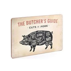 фото 1 - pvk0025 Постер The Butcher`s Guide Beef