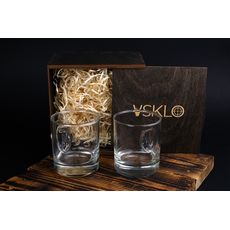 фото 1 - Набор стаканов виски с гербами VSLKO