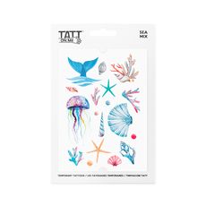 фото 1 - Временные тату 1DEA.me TATTon.me Sea mix