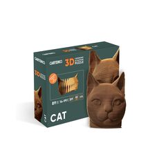 зображення 1 - Картонний конструктор 1DEA.me "Cartonic 3D Puzzle CAT"