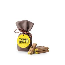 зображення 1 - Шоколадки Happy Bag з передбаченнями ТОРБА ЩАСТЯ молочний шоколад