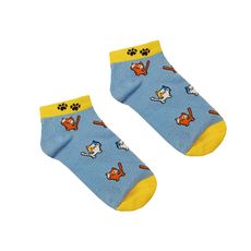 фото 1 - Короткие носки "Котик мінік" Dobro Socks
