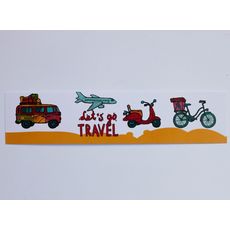 фото 1 - Закладка "Let's go travel" из коллекции "Travel"