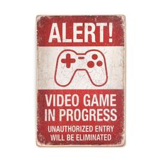 зображення 1 - Постер ALERT Video Game in progress Wood Posters