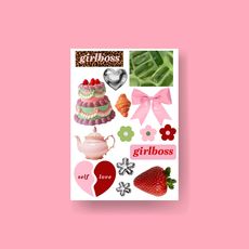 фото 1 - Обьемные стикеры Girlboss COBART