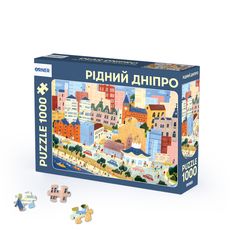 зображення 1 - Пазл Рідний Дніпро 1000 елементів ORNER