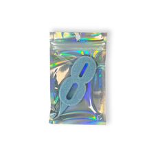 зображення 1 - Свічка-цифра "8" блакитна Papadesign