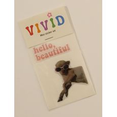 фото 1 - Стикерпак mini собака vivid