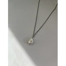 зображення 1 - Ланцюжок з натуральною перлиною барокко в срібному кольорі Fayna jewelry