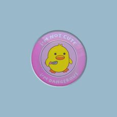 зображення 1 - Стікер "Im nоt cute" Censored